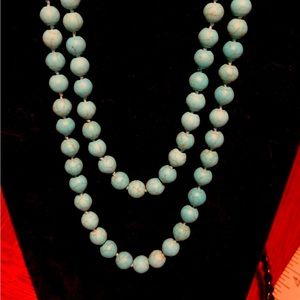 Turquoise layering necklace